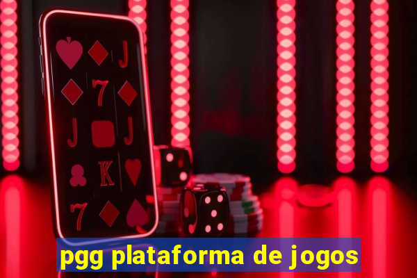 pgg plataforma de jogos