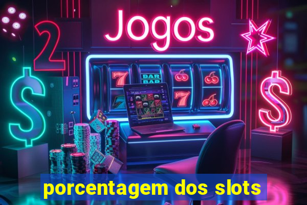 porcentagem dos slots