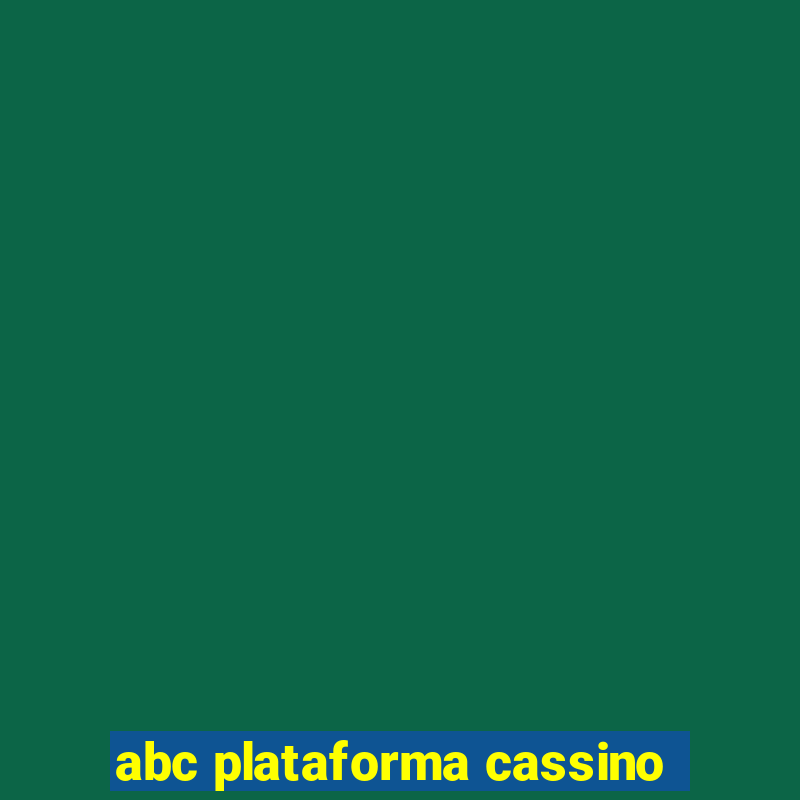 abc plataforma cassino