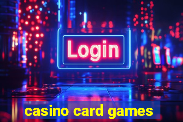 casino card games