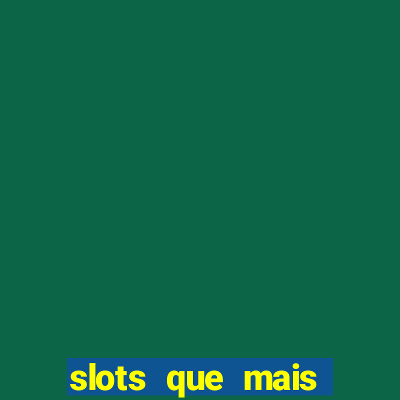 slots que mais pagam blaze