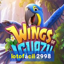 lotofácil 2998