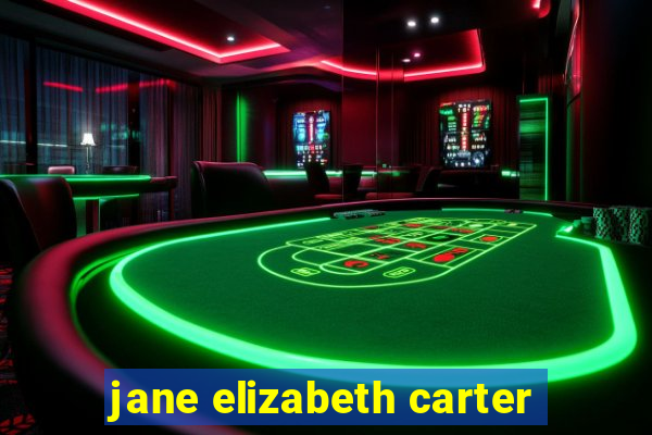 jane elizabeth carter