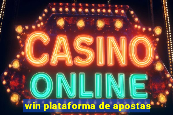 win plataforma de apostas