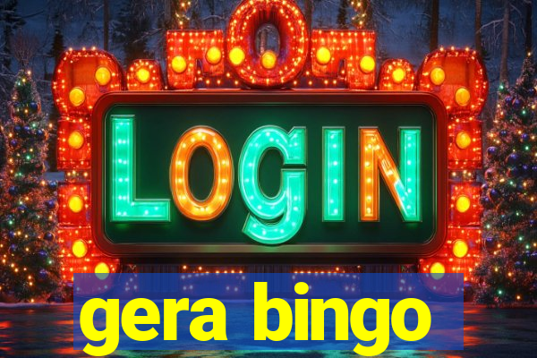 gera bingo