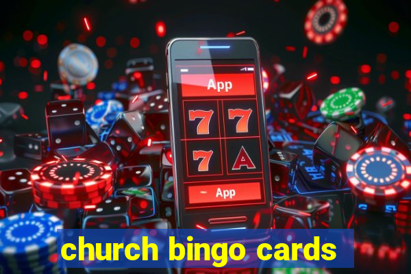 church bingo cards