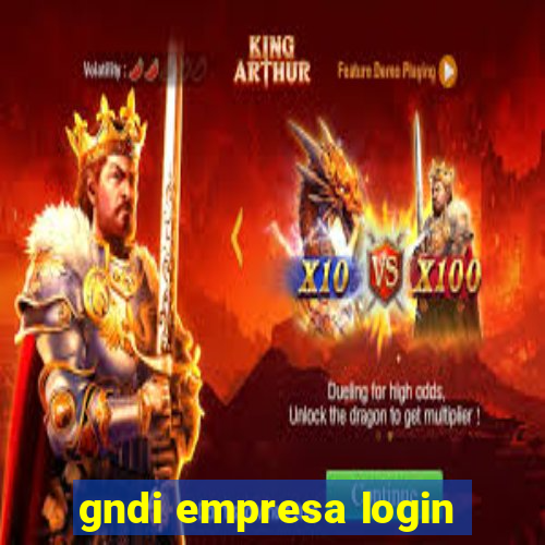 gndi empresa login