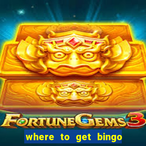 where to get bingo set in singapore