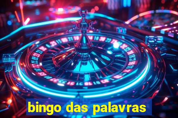 bingo das palavras