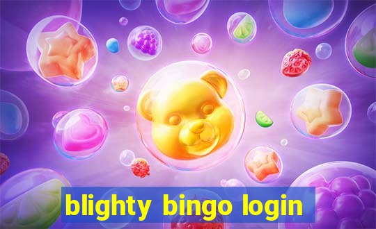 blighty bingo login