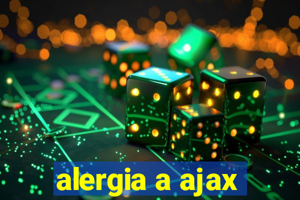 alergia a ajax