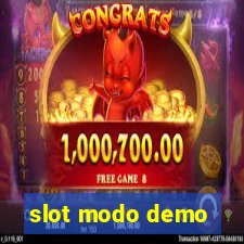 slot modo demo