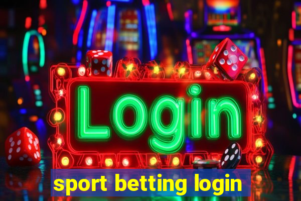 sport betting login