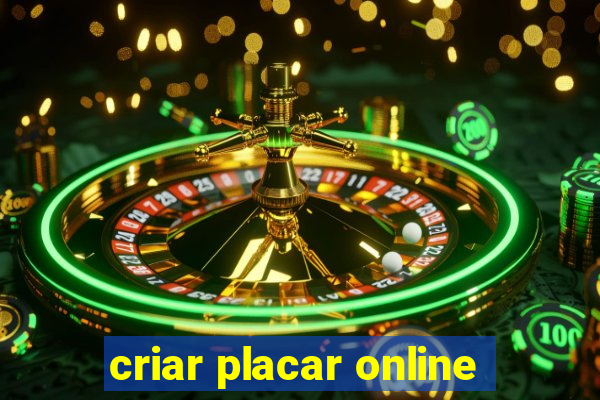 criar placar online