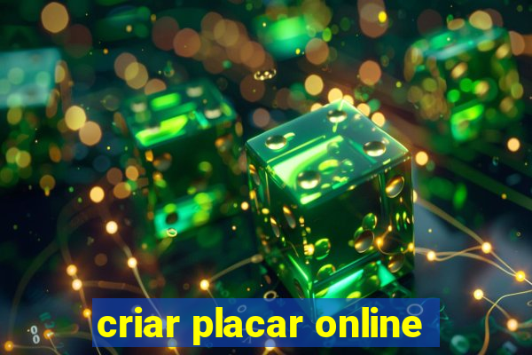 criar placar online