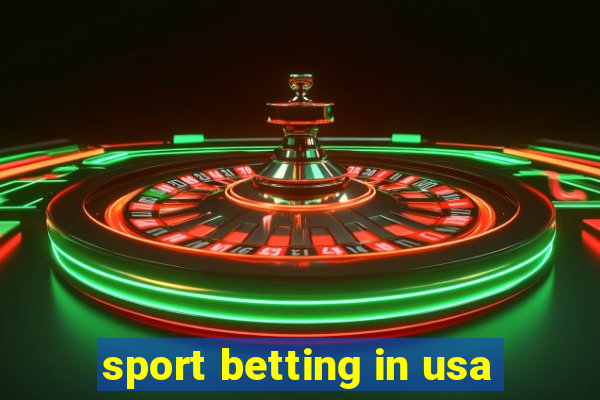 sport betting in usa