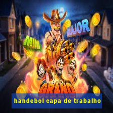 handebol capa de trabalho