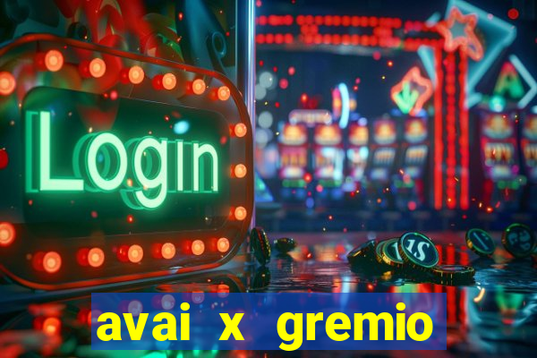 avai x gremio novorizontino palpite