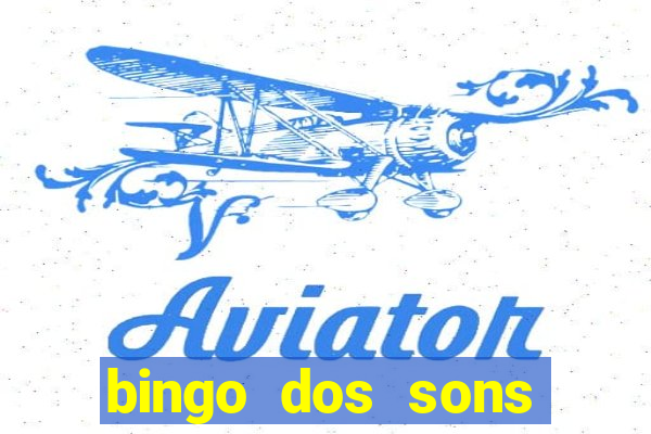 bingo dos sons iniciais como jogar