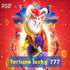 fortune lucky 777