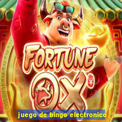 juego de bingo electronico