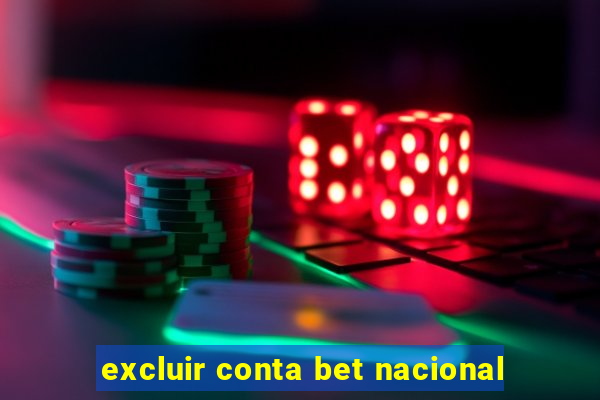 excluir conta bet nacional