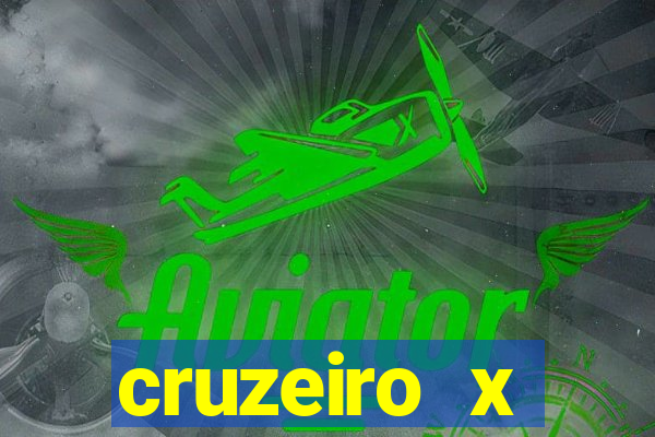 cruzeiro x corinthians palpites