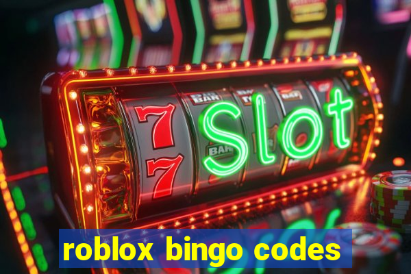 roblox bingo codes