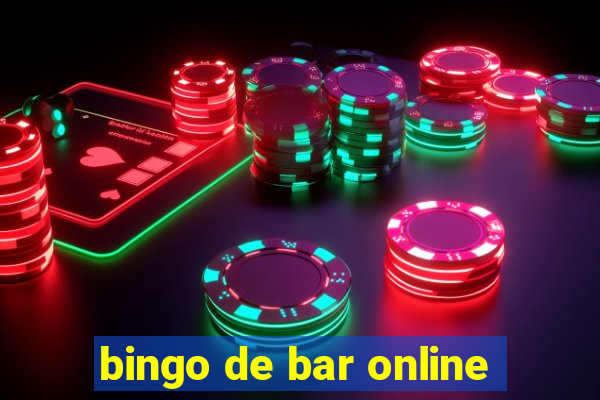 bingo de bar online