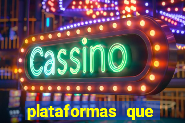 plataformas que mais pagam slots