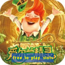 free to play slots no download