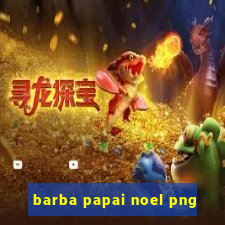 barba papai noel png