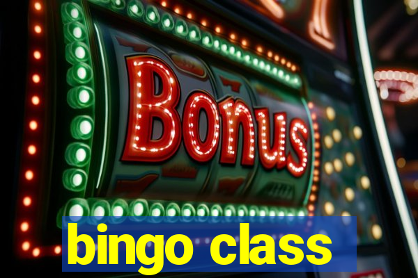 bingo class