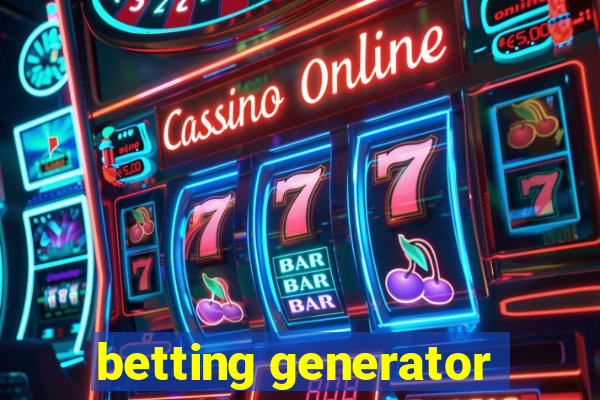 betting generator