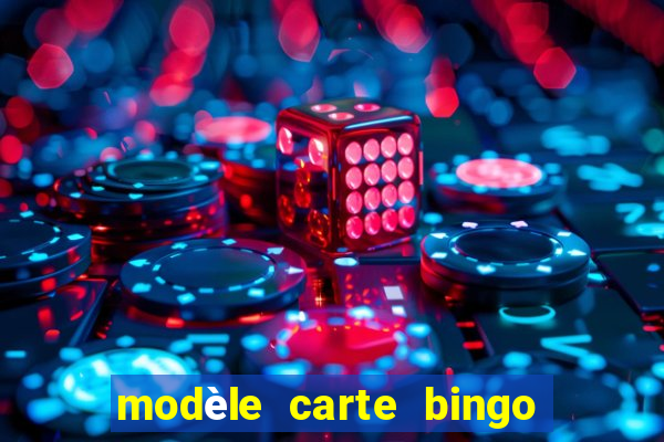 modèle carte bingo quarantaine gratuit