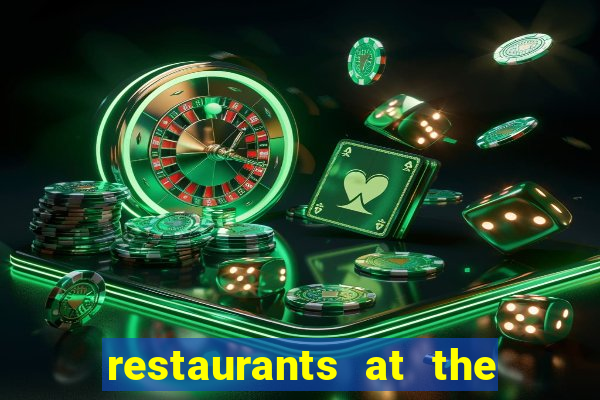 restaurants at the cosmopolitan casino