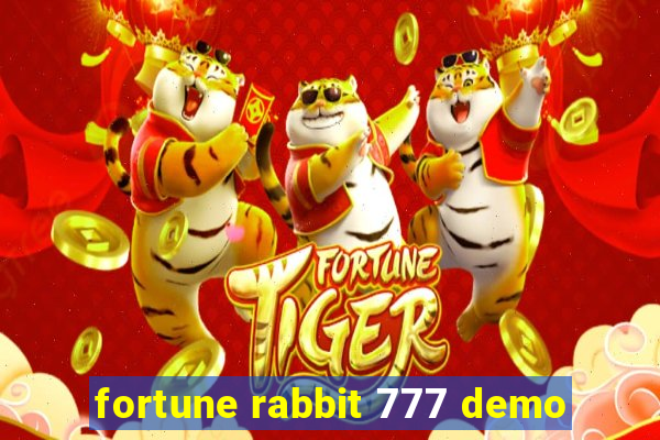 fortune rabbit 777 demo