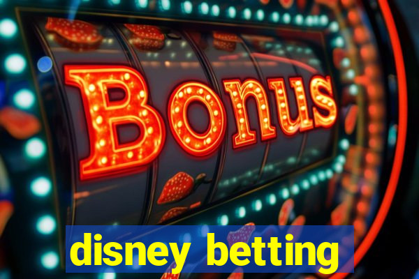 disney betting