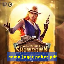 como jogar poker pdf