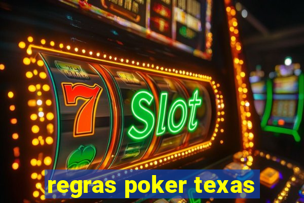 regras poker texas