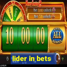 lider in bets