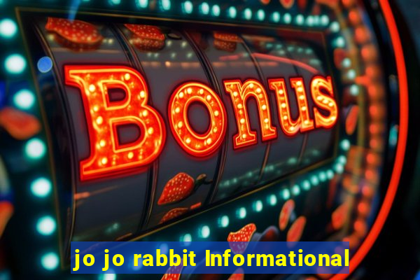 jo jo rabbit Informational