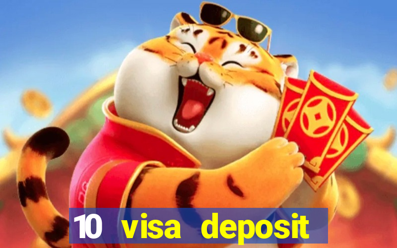 10 visa deposit casinos australia