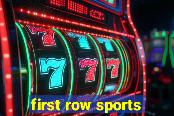 first row sports