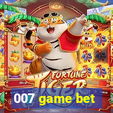 007 game bet