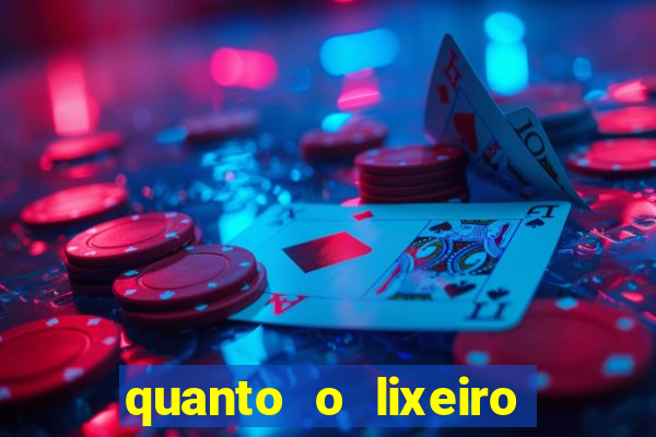 quanto o lixeiro ganha por ano