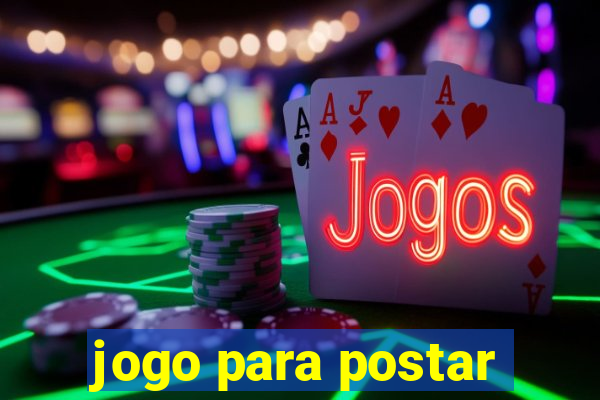 jogo para postar