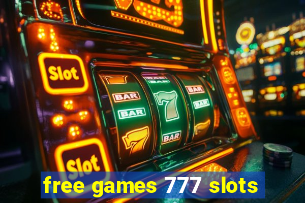 free games 777 slots