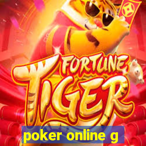 poker online g