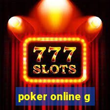 poker online g